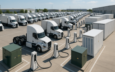 How the Electrification of Heavy-Duty Vehicles Is Transforming the U.S. Power Infrastructure